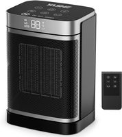 Keramik-Heizlüfter 1500W 70° Timer Fernbedienung – Neu