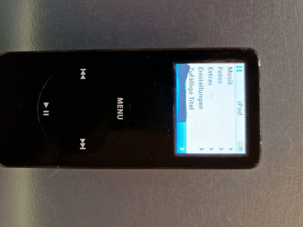 Ipod nano 1st generation 2gb kaufen auf ricardo