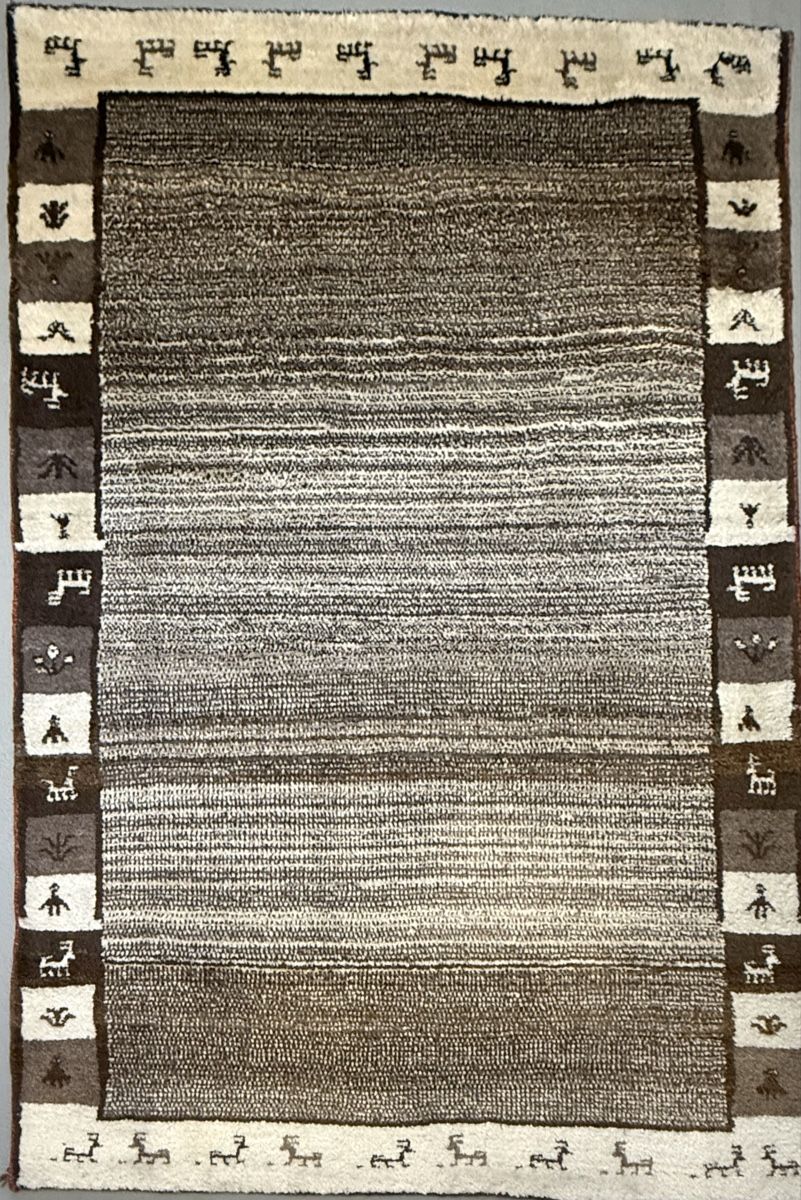 Gabbeh Teppiche: Gabbeh;Perserteppich 206x142.cm – Gebraucht aus Sempach von Star7 1