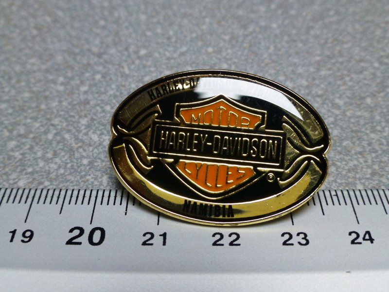 Placchette & Badge: PIN PINS HARLEY DAVIDSON HOG ABZEICHEN CHAPTER – Usato da Gränichen venduto da Jumbo77