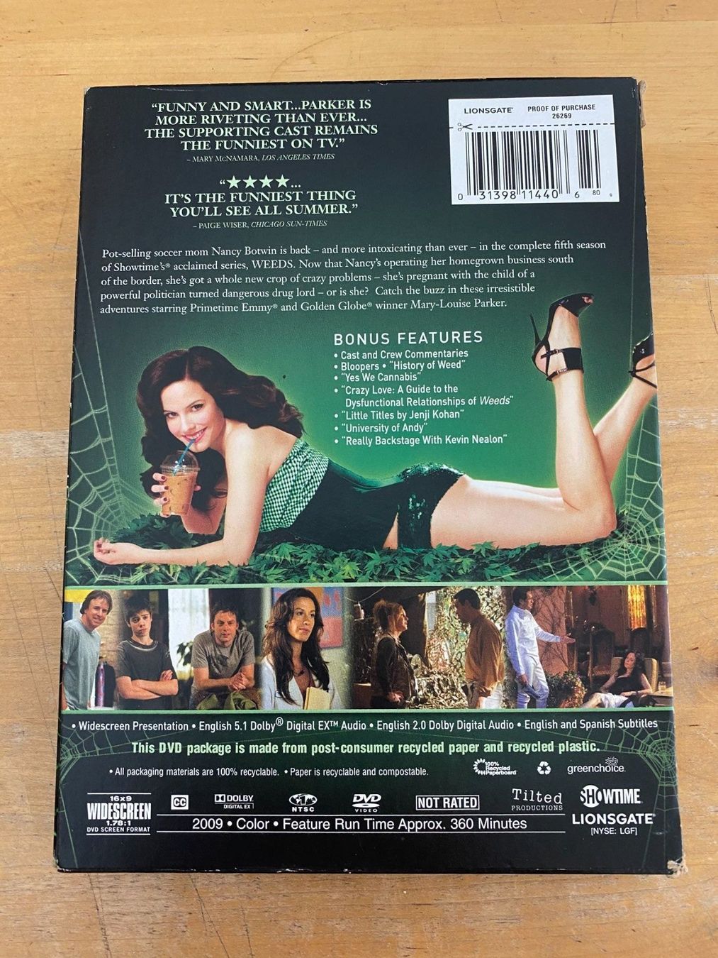 Tutti i DVDs: Weeds Season five – Nuovo (secondo la descrizione) da Bern venduto da jbern3012 1