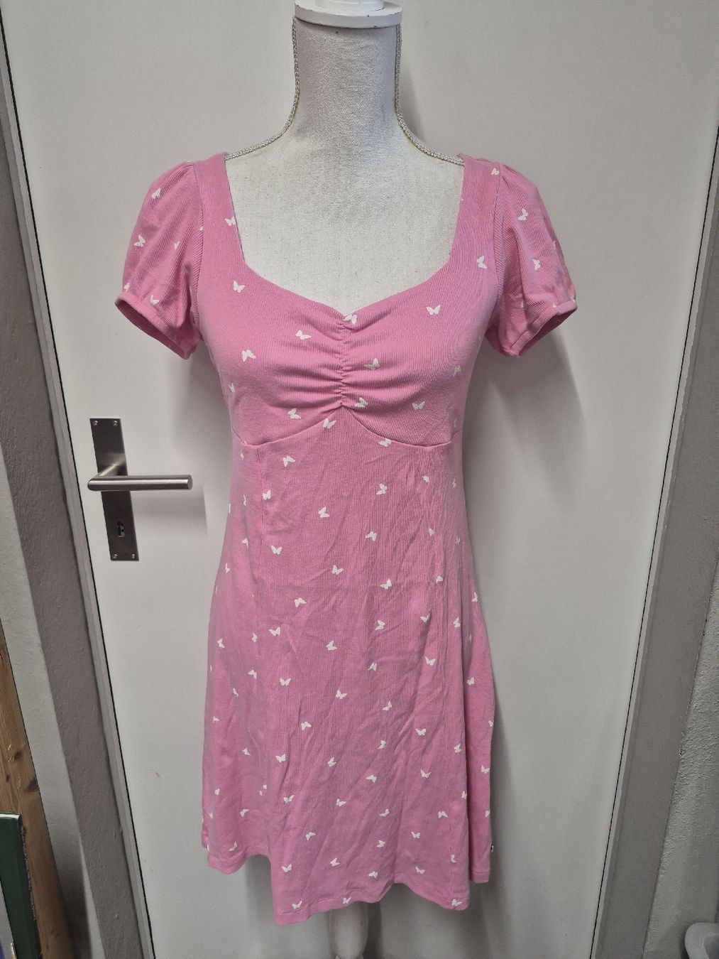 Tom Tailor Vestiti: Süsses Jersey Kleid Tom Tailor Denim Gr.M, rosa – Usato da Merligen venduto da muss_haben