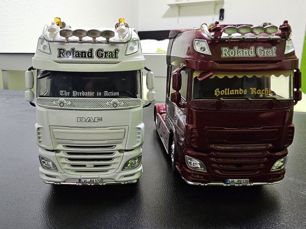 DAF XF106 SSC Roland Graf WSI Models 01-2753 Modellino Autocarro 1:50 In Pressofusione Nuovo