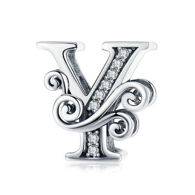 Ciondoli: Charm Anhänger Buchstabe "Y" – Nuovo e nell'imballaggio originale da Rütihof venduto da FALKENKOENIG_SCHMUCK