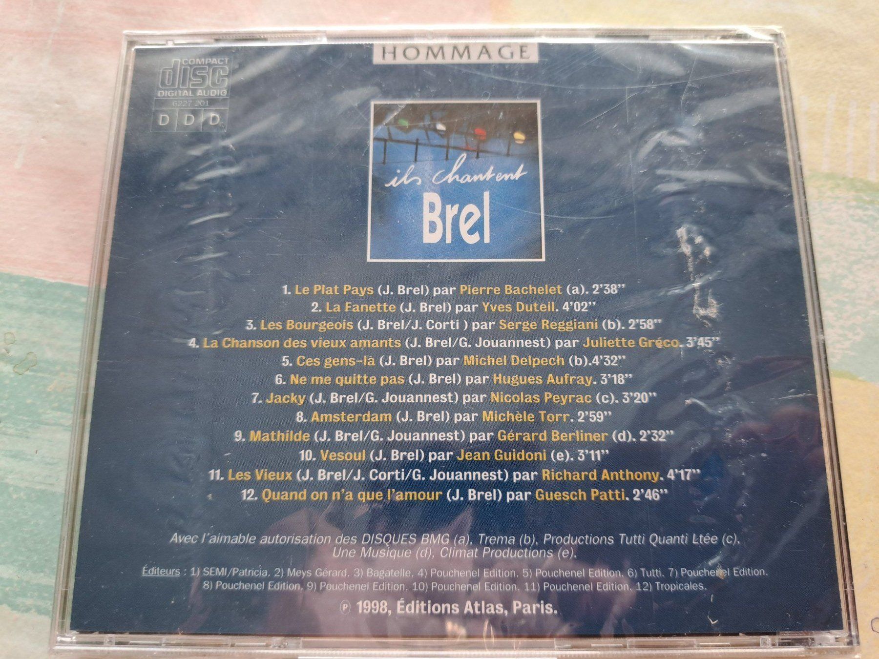 CD: Cd Ils chantent Brel ( Hommage )  – Usato da Pully venduto da bro_n52j 1