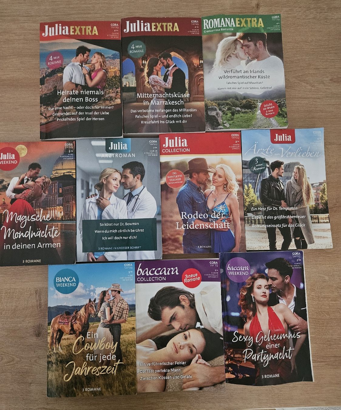 Libri: 17 Romantikromane Julia und Bianca – Usato da Diepoldsau venduto da Holzjrg