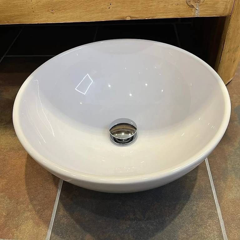 Lavabi & lavandini: Waschbecken Weiss  Glanz  rund – Nuovo e nell'imballaggio originale da Berikon venduto da al7_7jyx