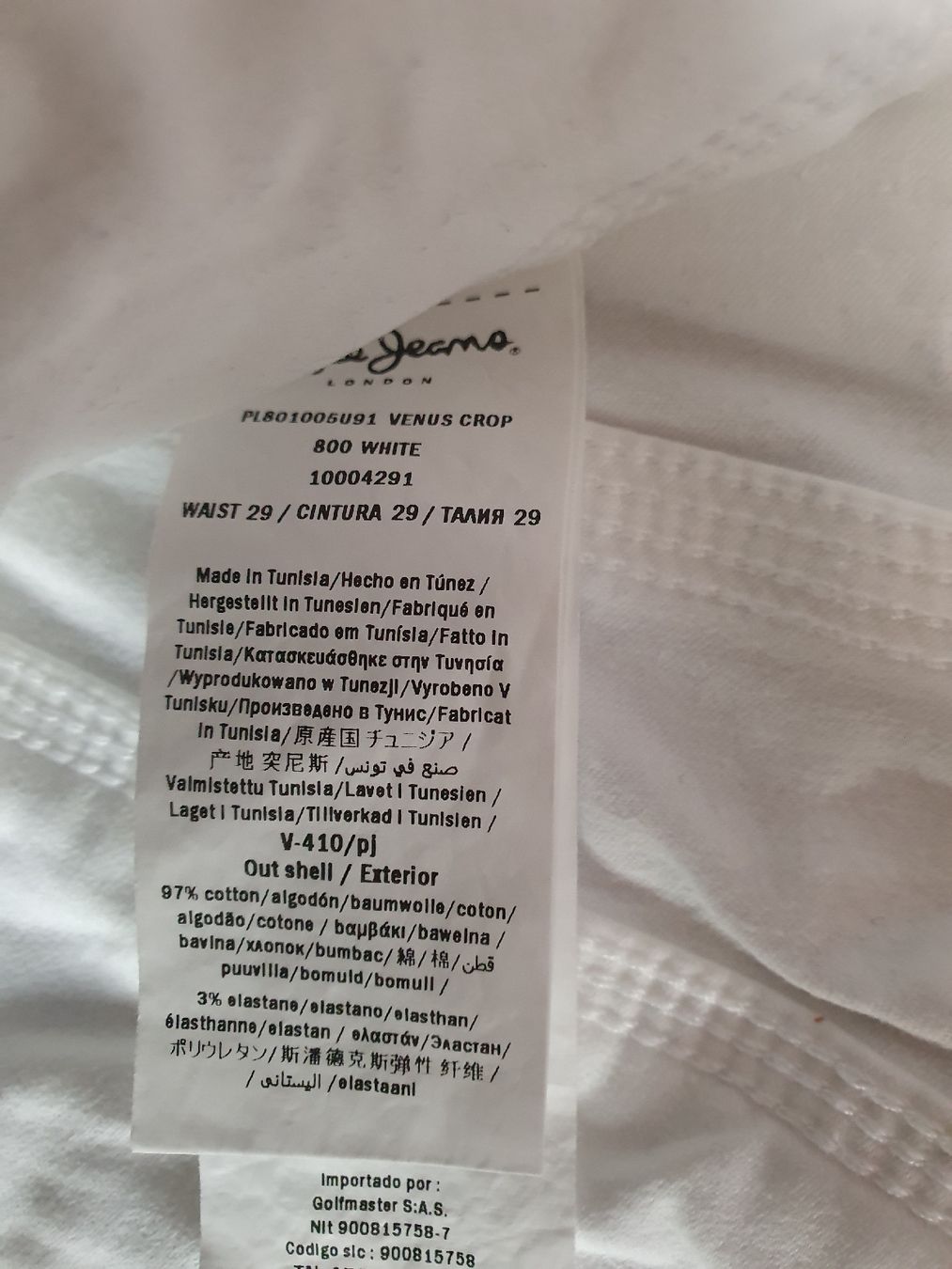 Pepe Jeans Pantalons: Damen Caprihose pepe jeans  – Neuf (Voir description) à Fischingen par nad_fxf2 2