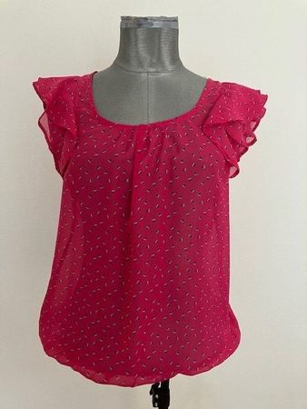 T-Shirt  d'été rose vif, taille M- Amisu