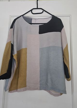 Shirt NILE Damen Grösse M Multicolor 100% Viskose wie neu 