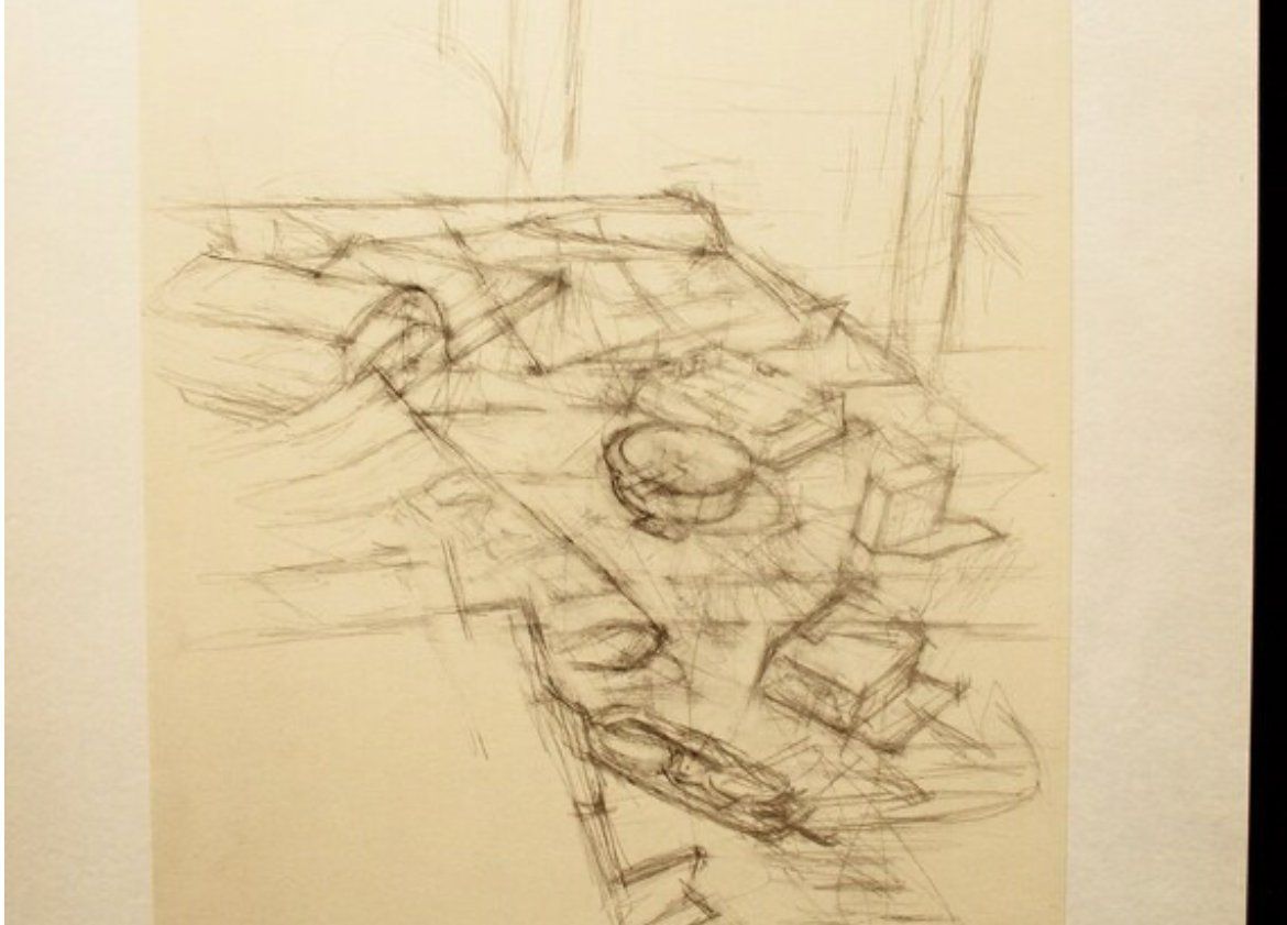 Arts picturaux & lithographies: Alberto Giacometti, Vintage Lithographie – D'occasion à Ponte Tresa par 11GalleriaAlterEgo11