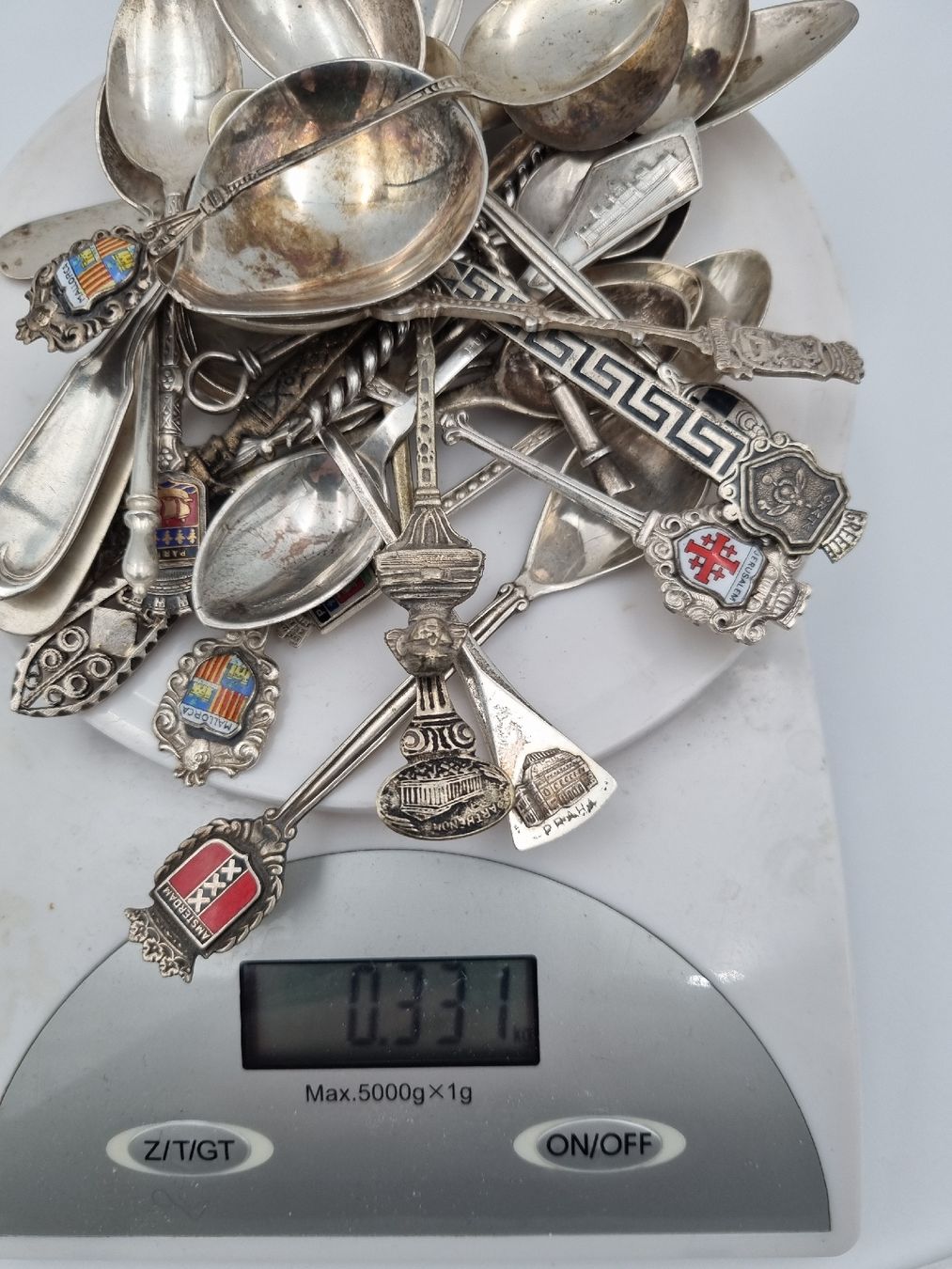 Cucchiai: Silberlöffeli, 800, 835, 915........ca.330 gr – Usato da Kölliken venduto da ter_lkc7 3