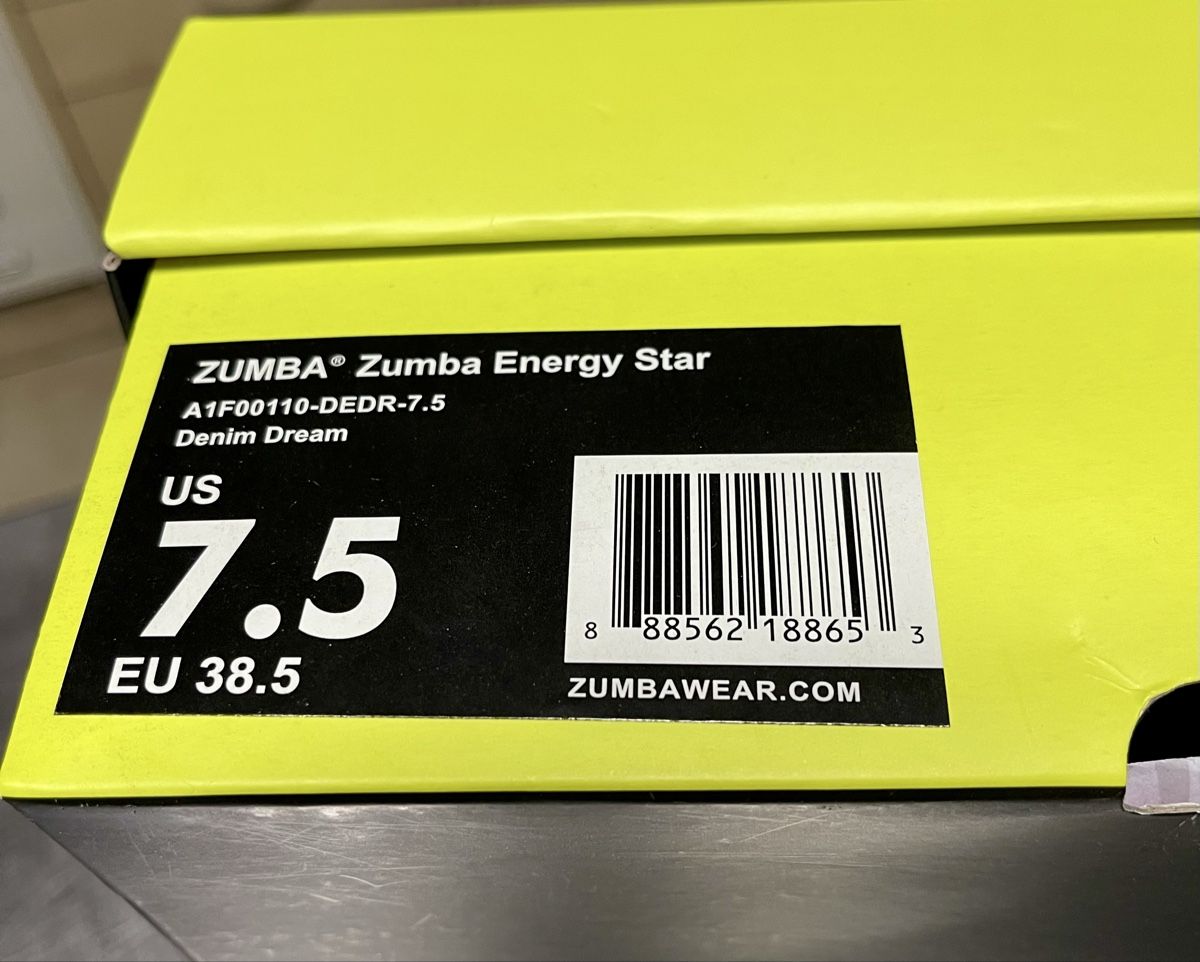 Scarpe da donna: Zumba Schuhe Größe 38,5 – Usato da Bättwil venduto da Zumbaholic 4