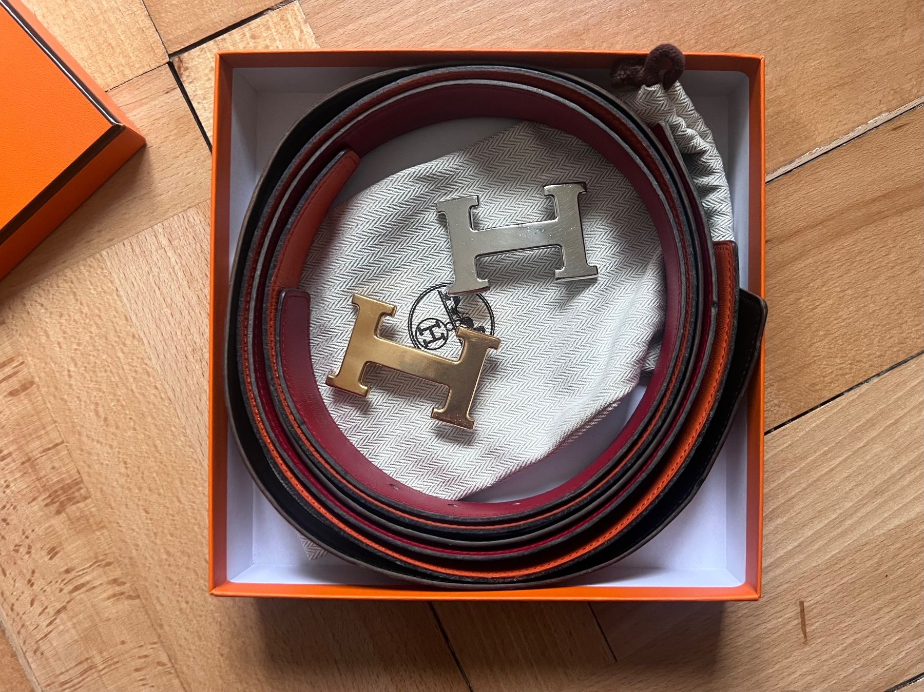 Hermès Cinture: TOP Hermès Gürtel Set – Usato da Zürich venduto da buergli1 6