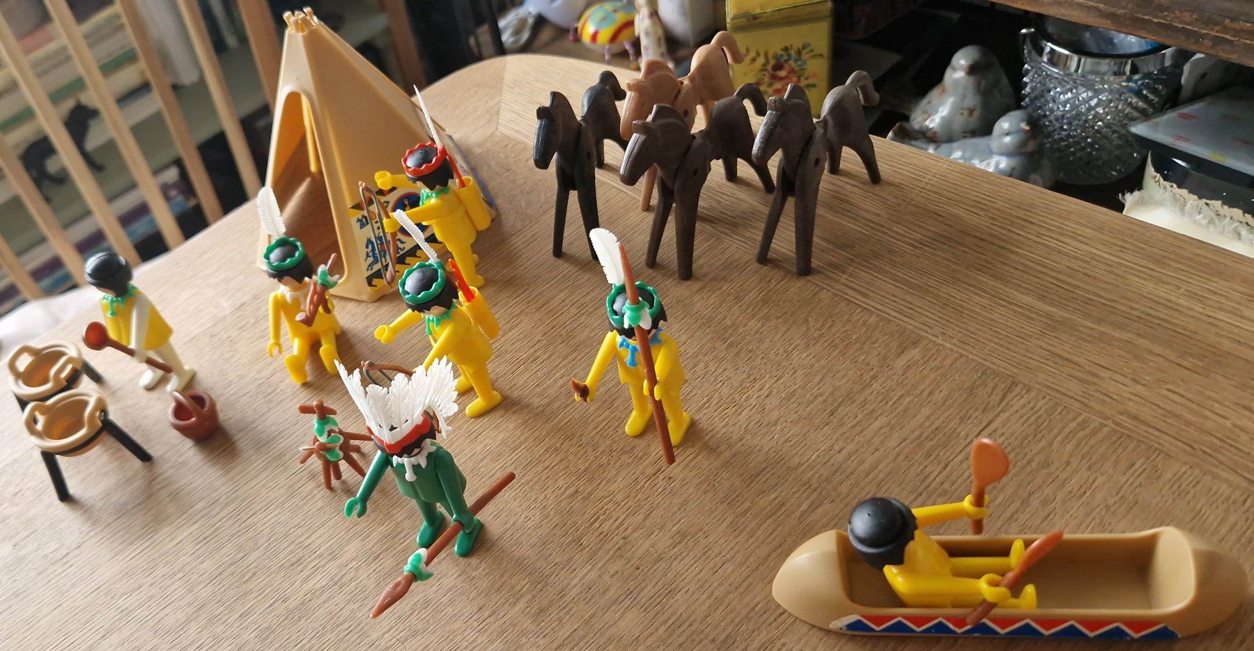 Playmobil Giocattoli: Ensemble Playmobile Fort Union, Indiens, Chevaux, Banque – Usato da Münchenbuchsee venduto da capa2014 3