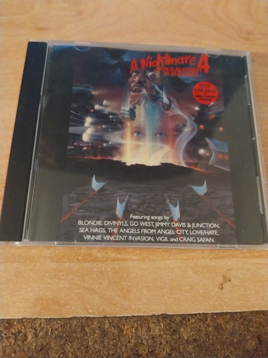 CDs: CD A Nightmare on Elm Street 4 soundtrack compilation – D'occasion à Versoix par axe_qpy7