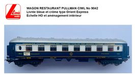 LIMA WAGON RESTAURANT PULLMAN CIWL No 9042