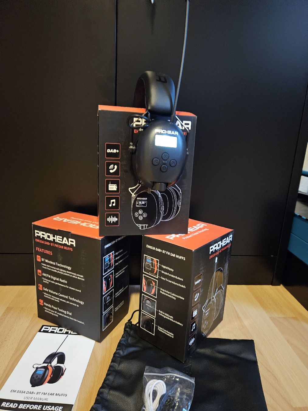 Gesichts- und Gehörschutz: Gehörschutz Radiopamier Dab+/FM/Bluetooth – Neu und originalverpackt aus Burgdorf von .LS.