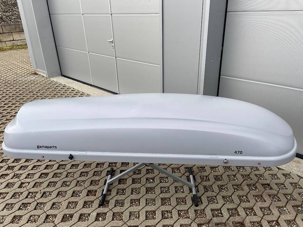 Box da tetto: Dachbox 470 Liter mit oder ohne Thule Träger – Usato da Leuzigen venduto da Doppelrad 1