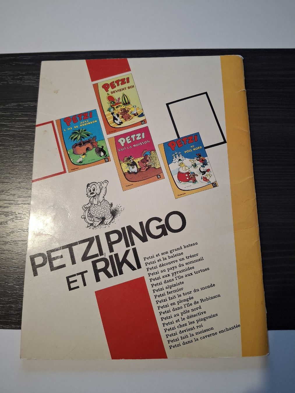 Comics: BD Petzi et le détective  – Gebraucht aus Morges von ProfesseurJones 1