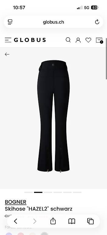 Pantaloni: Bogner Hazel 2 Skihose schwarz  – Usato da Zumikon venduto da muca33 1