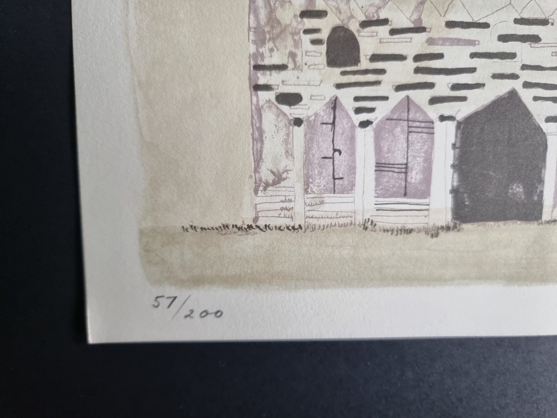 Grafica & Litografie: OSSI CZINNER LITHOGRAPHIE SIGNIERT NUMMERIERT – Usato da Gersau venduto da grafik-kunst 2