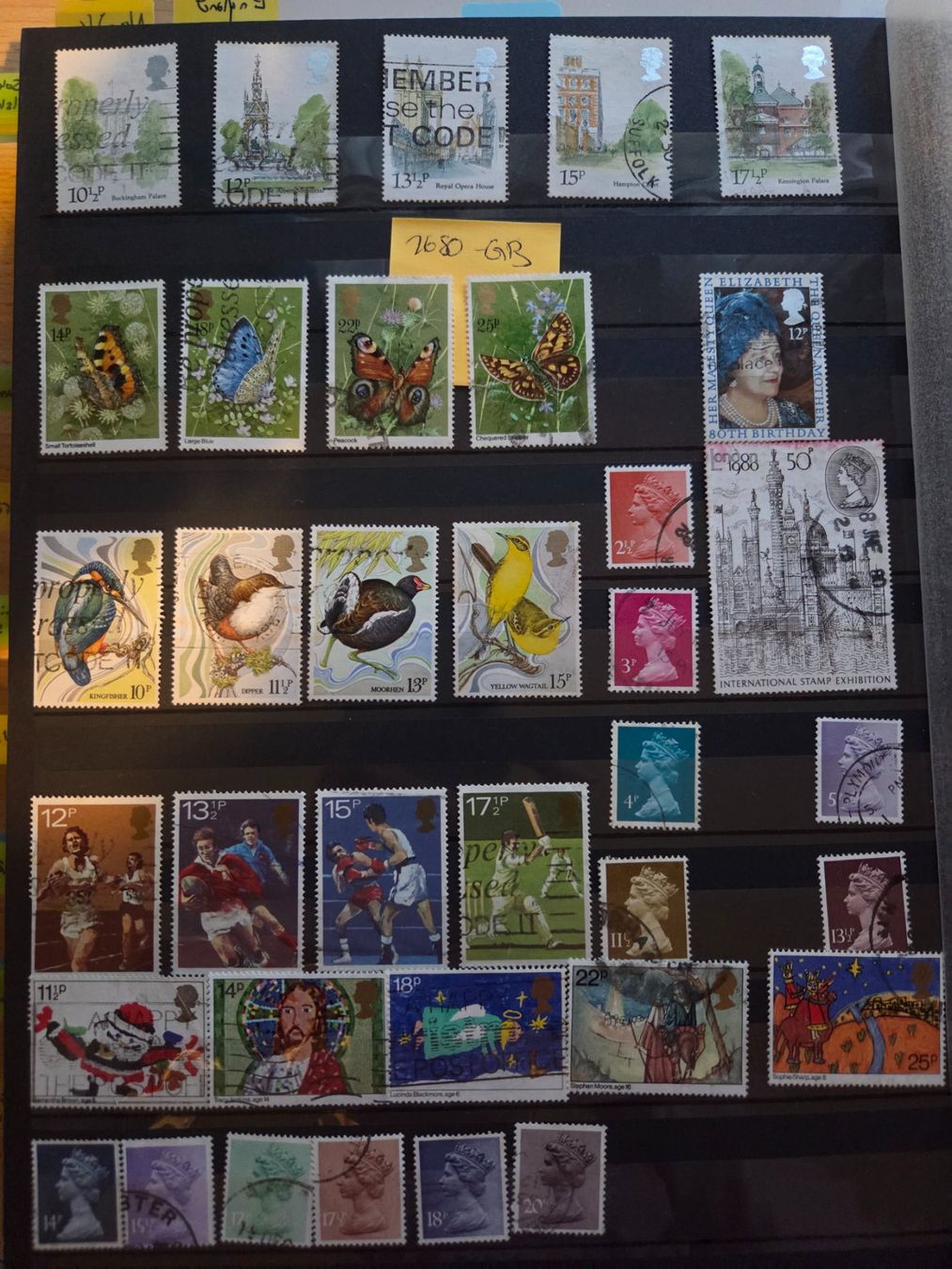 Tutti i francobolli: Briefmarken Grosbritanien 2680-GB – Usato da Köniz venduto da Briefmarken_Frau