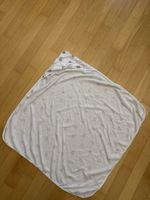 Baby Badetuch mit Kapuze, Elefanten-Muster