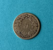 5 Rp Schweiz 1850