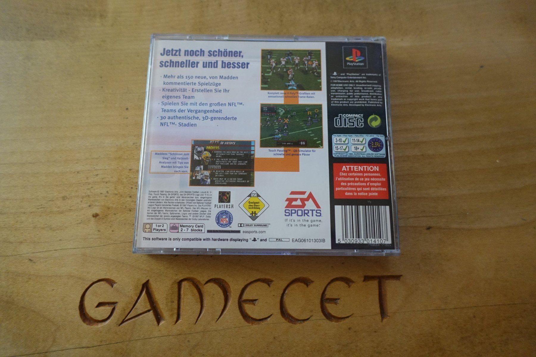 Sony Giochi: Madden NFL '98 – Usato da Steinach venduto da Gamecet 2