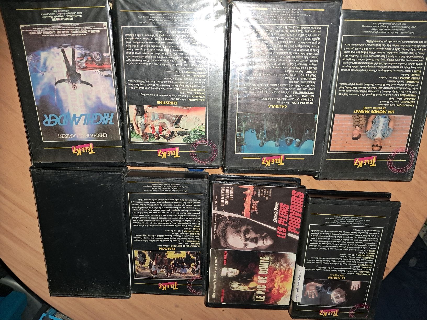Toutes les VHS: Lot de 8 VHS diverses(2) – D'occasion à Le locle par juliensaran 6