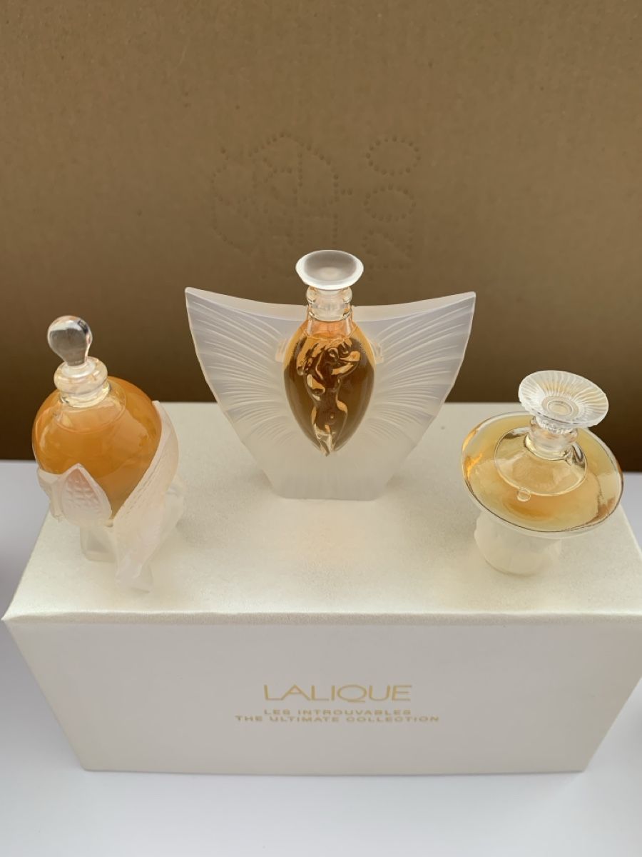 Lalique Profumi & Eau de Toilette: 3 Parfum Miniature Lalique – Nuovo (secondo la descrizione) da Hochdorf venduto da Blume007 1