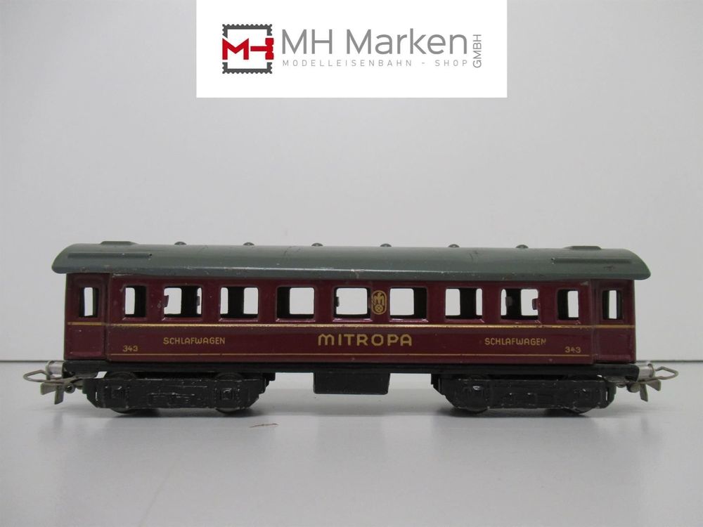 Märklin 343 MITROPA Schlafwagen AC H0 (Gebraucht) in Basel für CHF 20