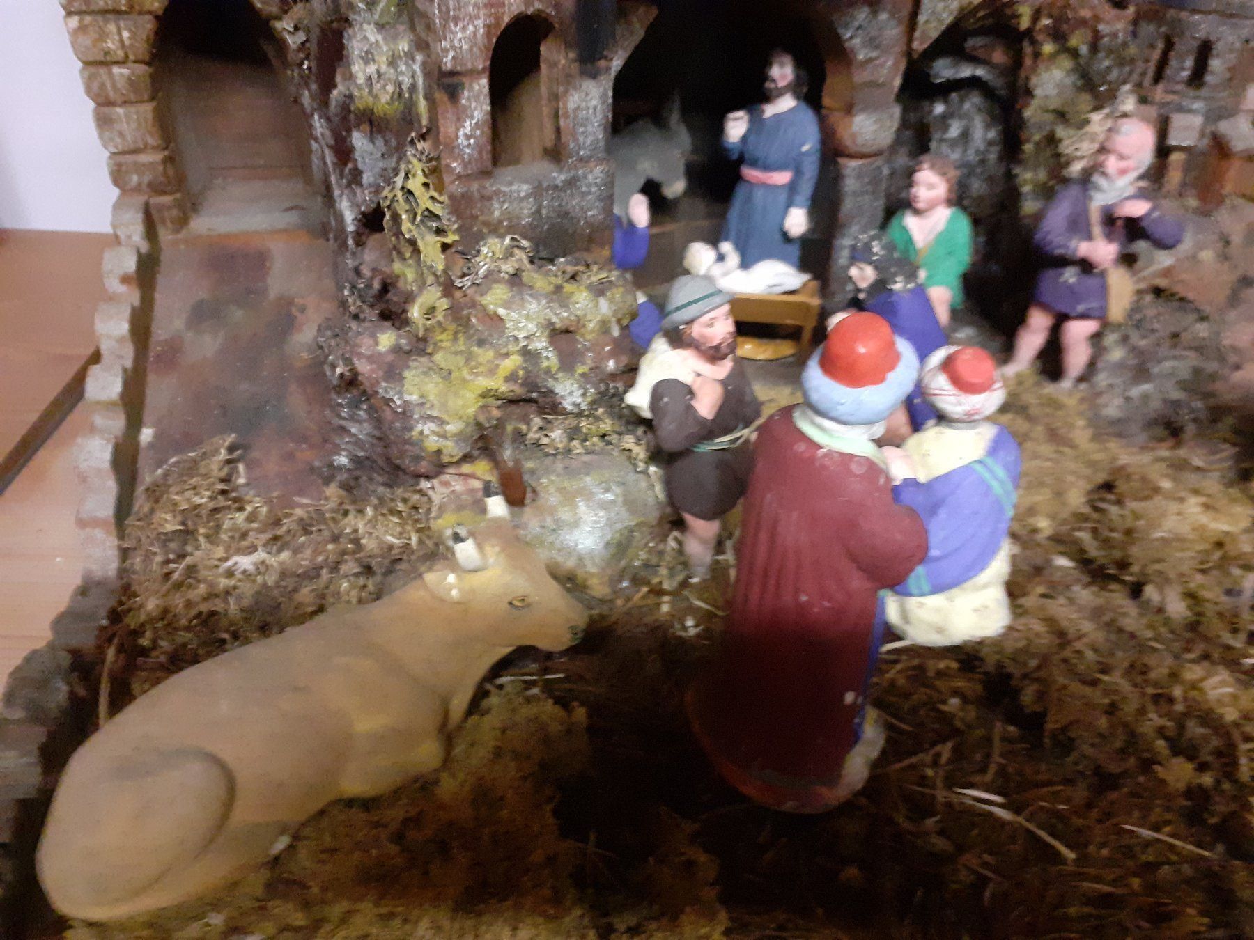 Tutte le decorazioni: grosse antike Weihnachtskrippe – Usato da Bischofszell venduto da Joachim-115 5