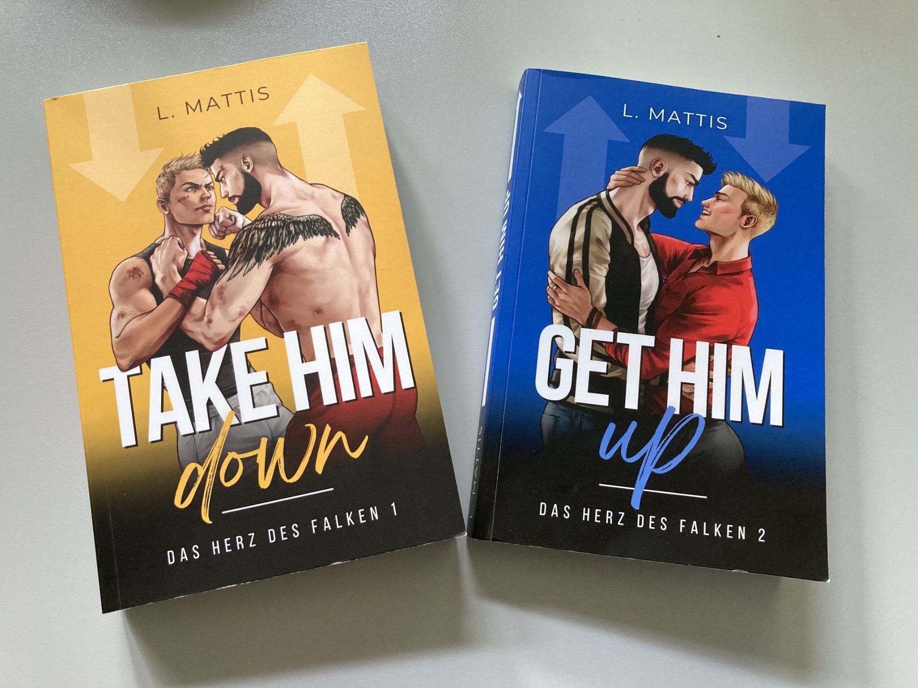 Livres: Take Him Down + Get Him Up - von L. Mattis -> 2 Bücher – Neuf (Voir description) à Egolzwil par emeli03