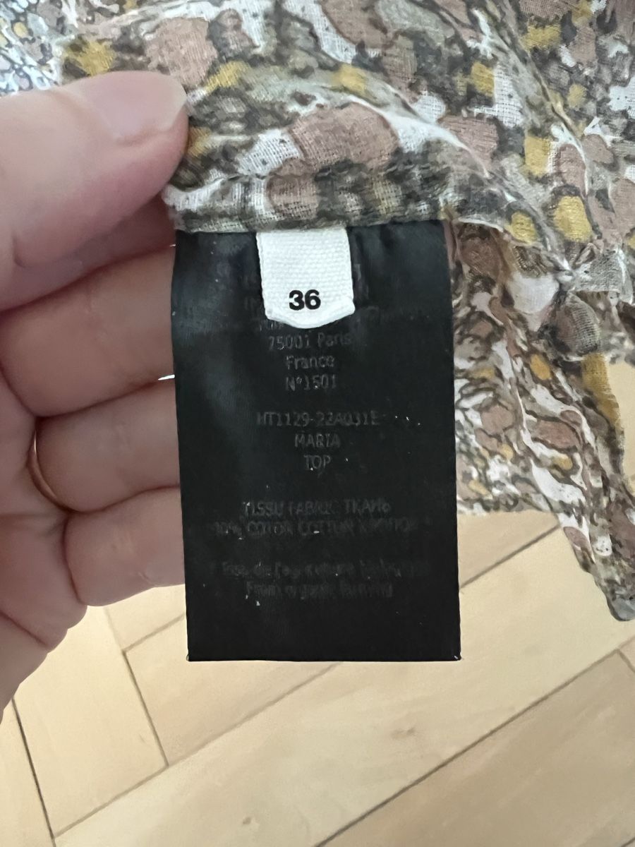 Isabel Marant Camicette: Isabel Marant Étoile Camicia Floreale Taglia 36 – Usato da Zürich venduto da Jiseo 2