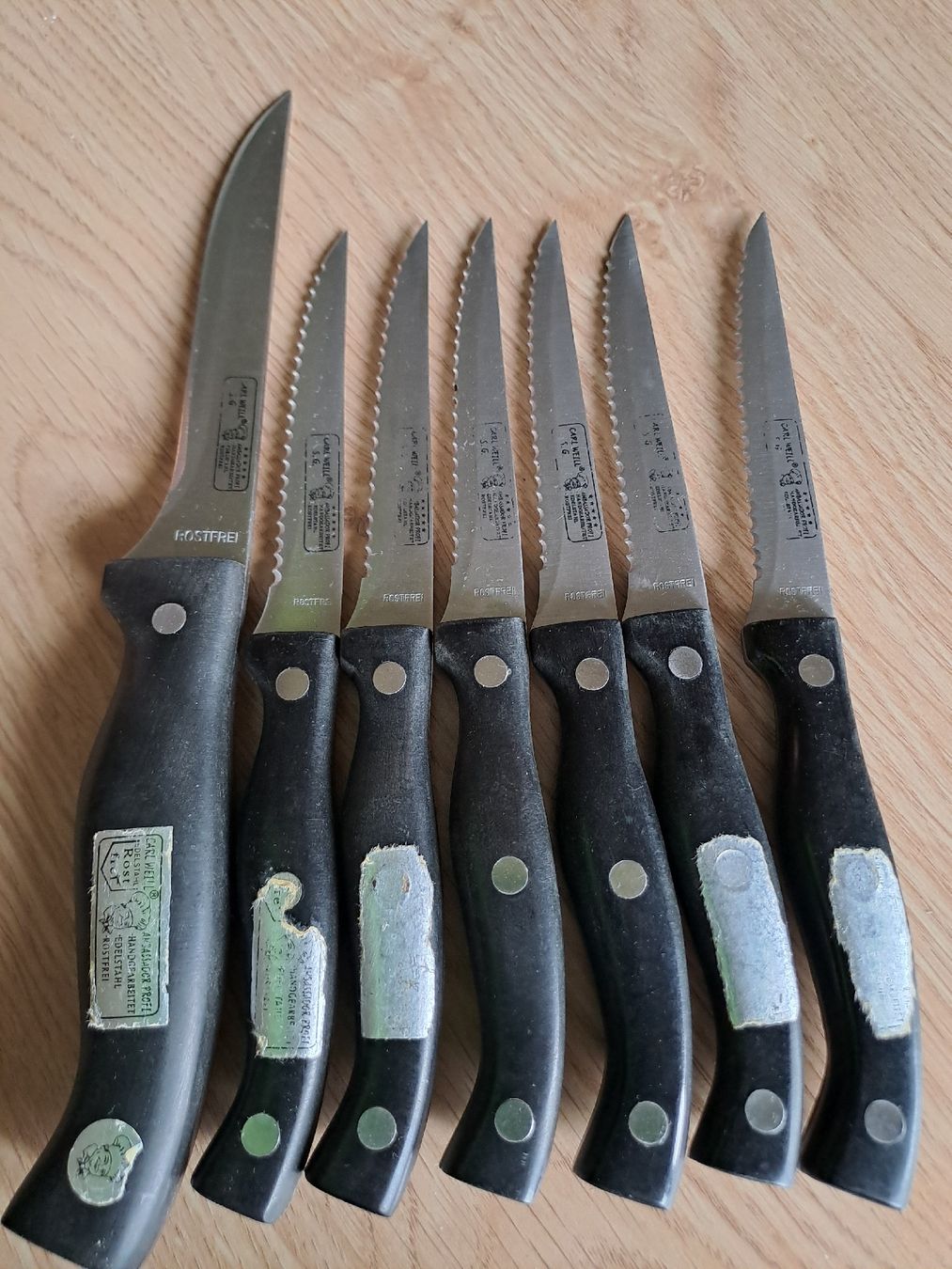 Coltelli da cucina: 7 Messer – Usato da Schötz venduto da Alesig71