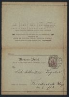 Hannover, Private Stadtpost, Mercur-Brie