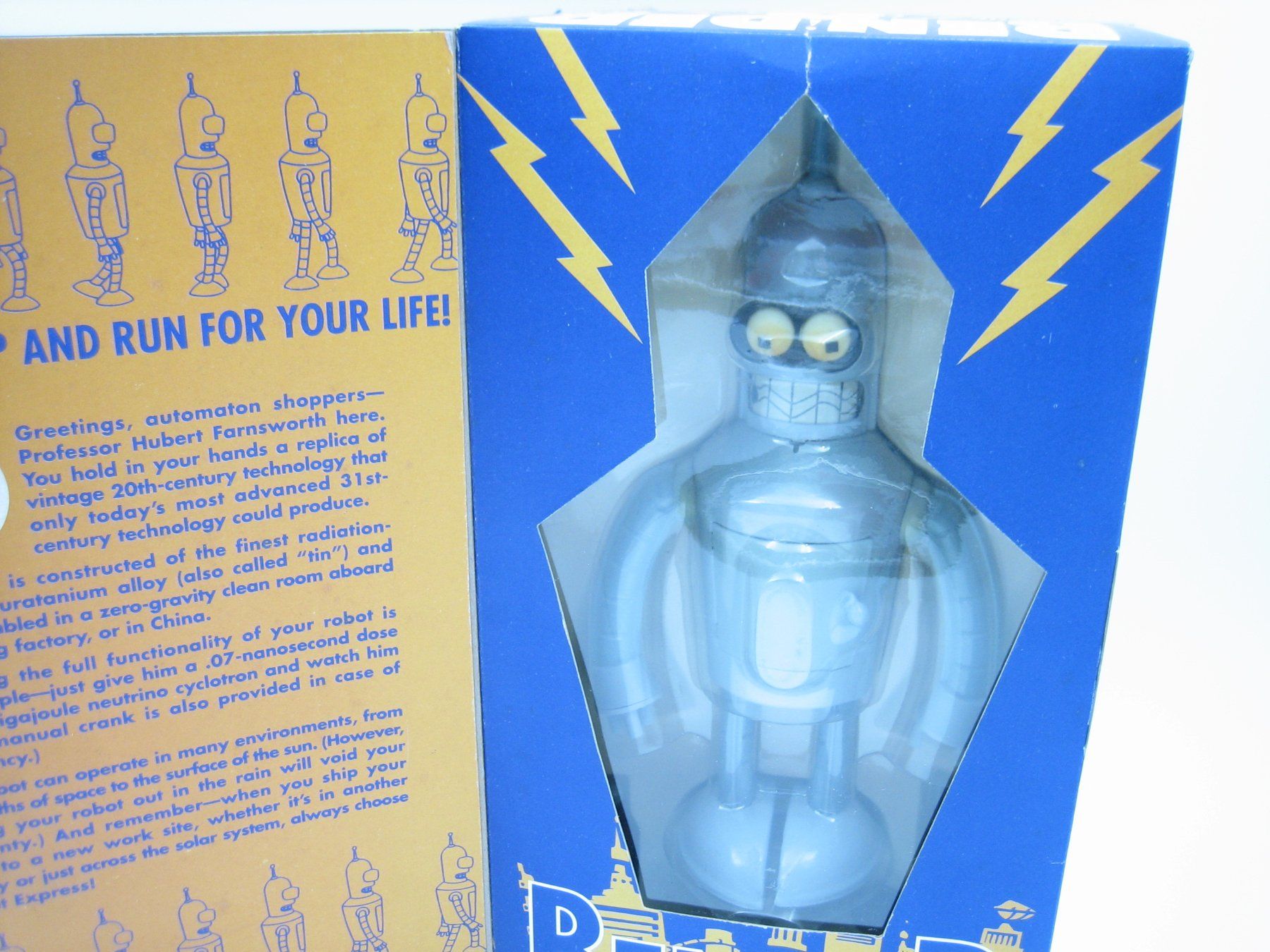 Giocattoli: Futurama Bender Roboter  RAR 2000 – Nuovo e nell'imballaggio originale da Zürich venduto da Tomi118 4