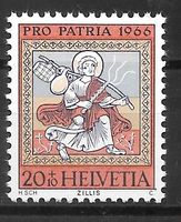 Abart Pro Patria B130.2.01 rechtes Auge auf Wange gerutscht