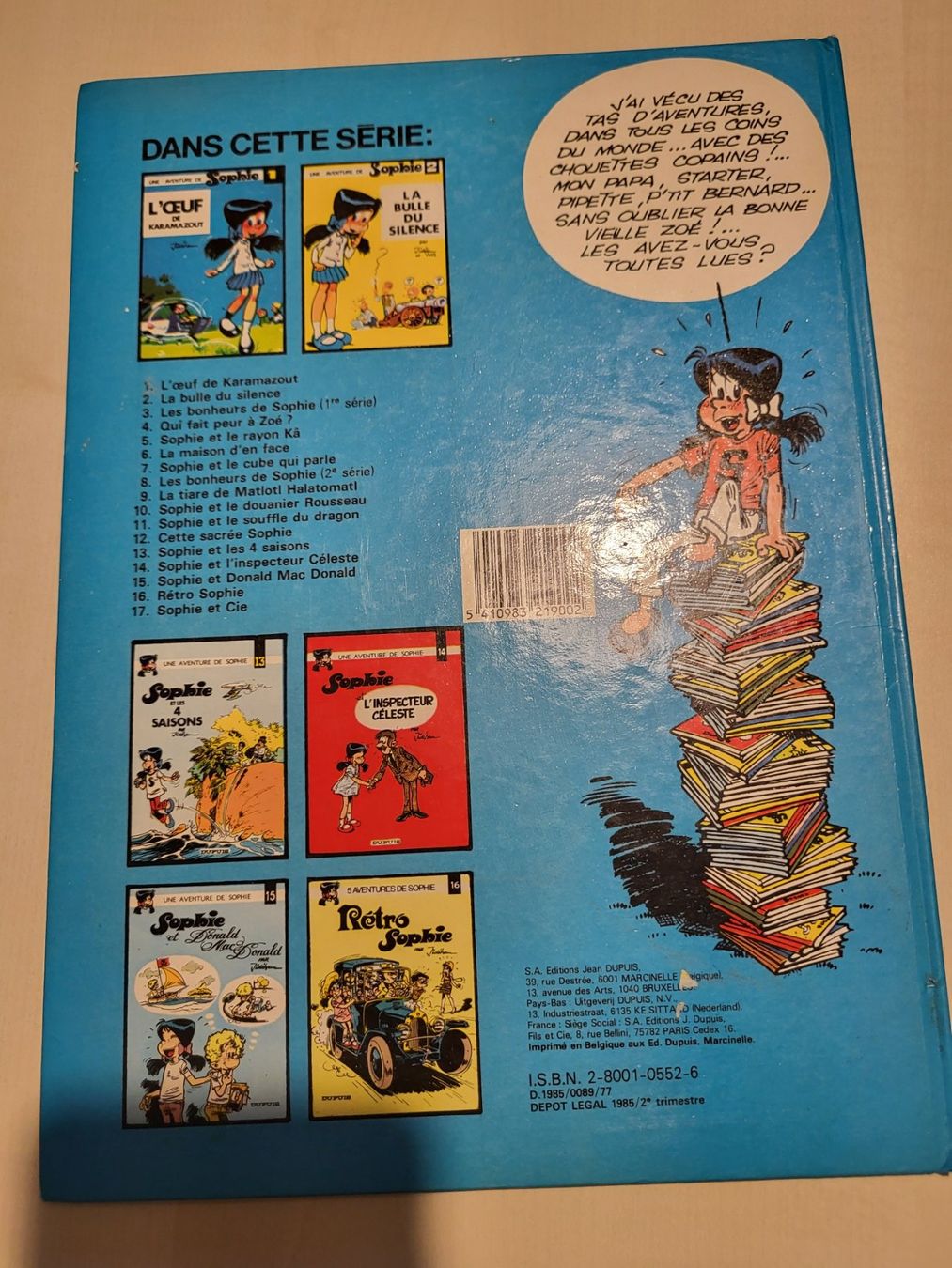 Fumetti: Bande dessinée Sophie – Usato da St-Ursanne venduto da kmi_6pyk 1