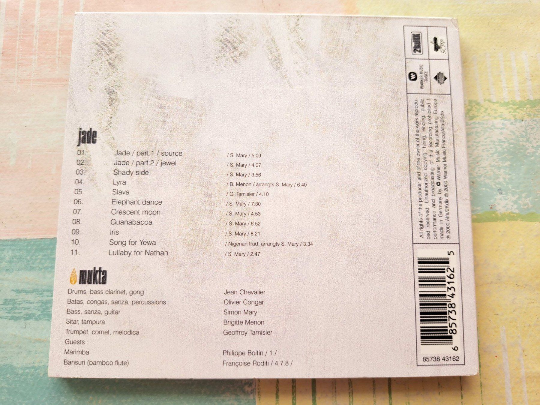 CD: Cd Mukta - Jade – Usato da Pully venduto da bro_n52j 1