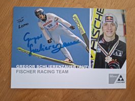 Gregor Schlierenzauer Autogrammkarte