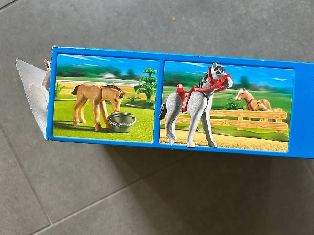 PLAYMOBIL 4188 Pferdekoppel komplett 3