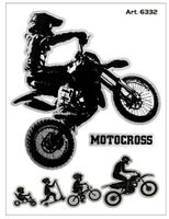 Motocross Aufkleber Sticker Set 3 teilig (Art. 6332)