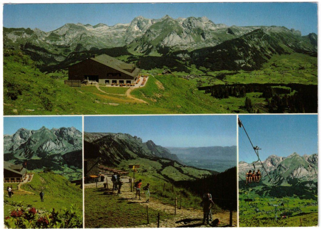 Ansichtskarten: Wildhaus - 4 Bild AK – Gebraucht aus Binningen von Mountainrider