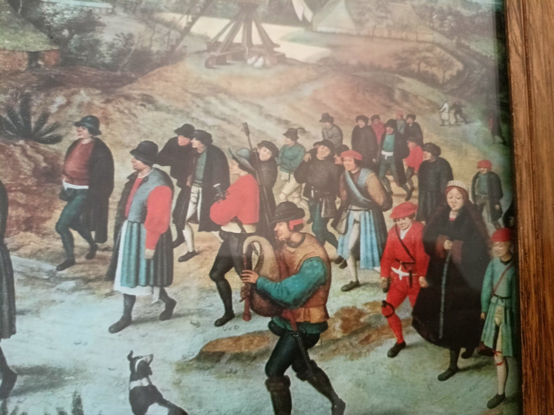 Lavagne: tableau qui présente des gens à la compagne – Usato da GENEVE venduto da goldforall 1