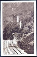 AK: Campi an der Albulalinie, RhB, Sils Domlesch GR, um 1920
