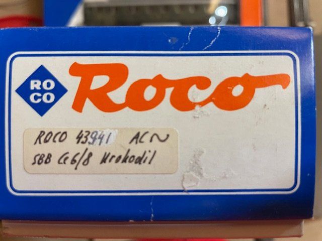 Roco Modelleisenbahnen: Roco SBB Krokodil Ce 6/8 braun – Gebraucht aus Hagneck von wrangler65 1