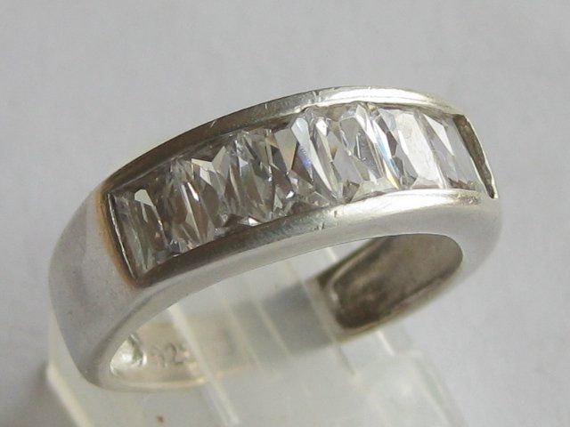 Anelli: Ring Silber 925 Zirkonia / Gr. 54 – Usato da Ermatingen venduto da Decovin 2